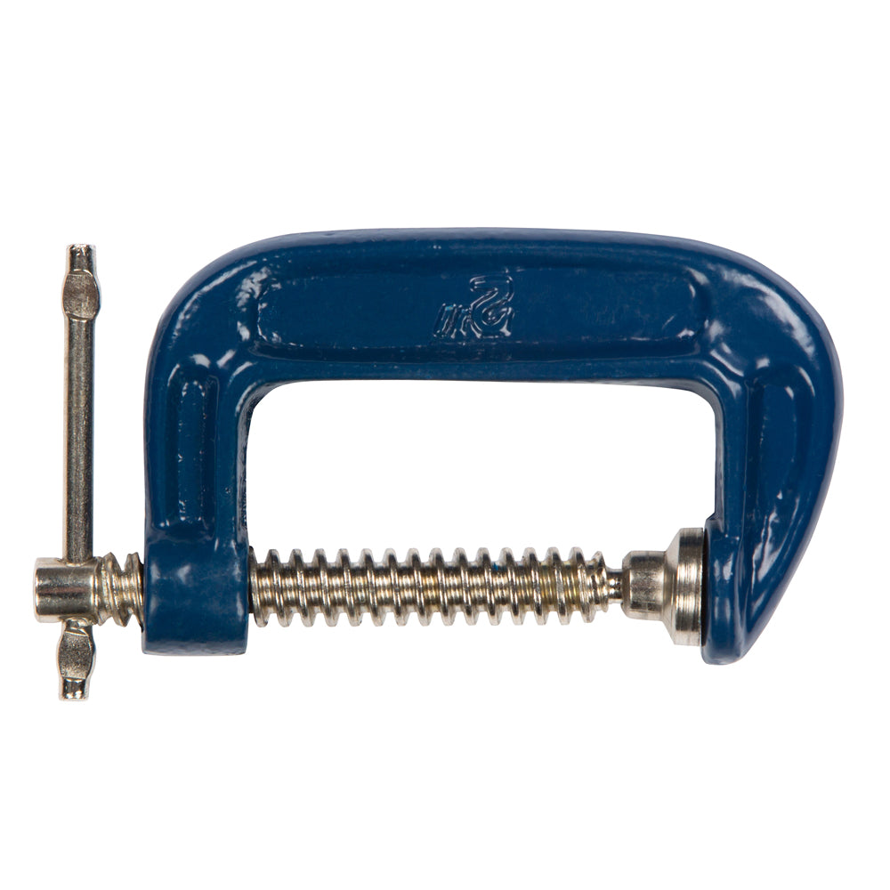 Blue Spot Tools 50mm (2") Fine Thread G-Clamp
