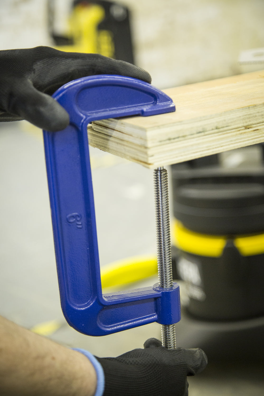 Blue Spot Tools 150mm (6") Fine Thread G-Clamp