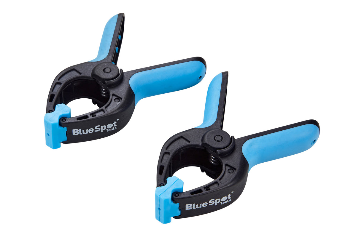 Blue Spot Tools 2 PCE 100mm (4") Spring Clamps