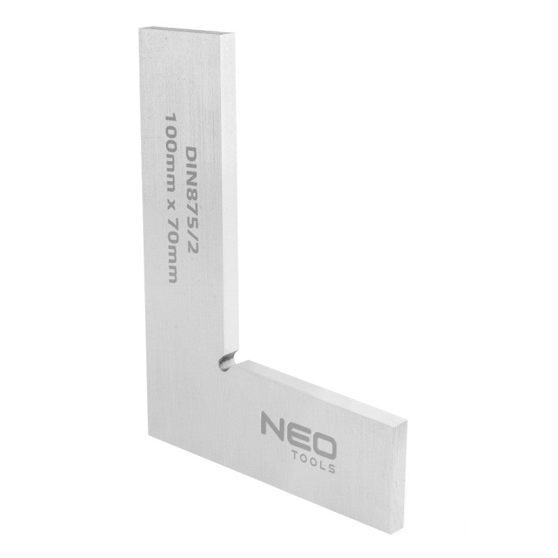 NEO TOOLS Precision square, DIN875/2, 100x70 mm — 72-021