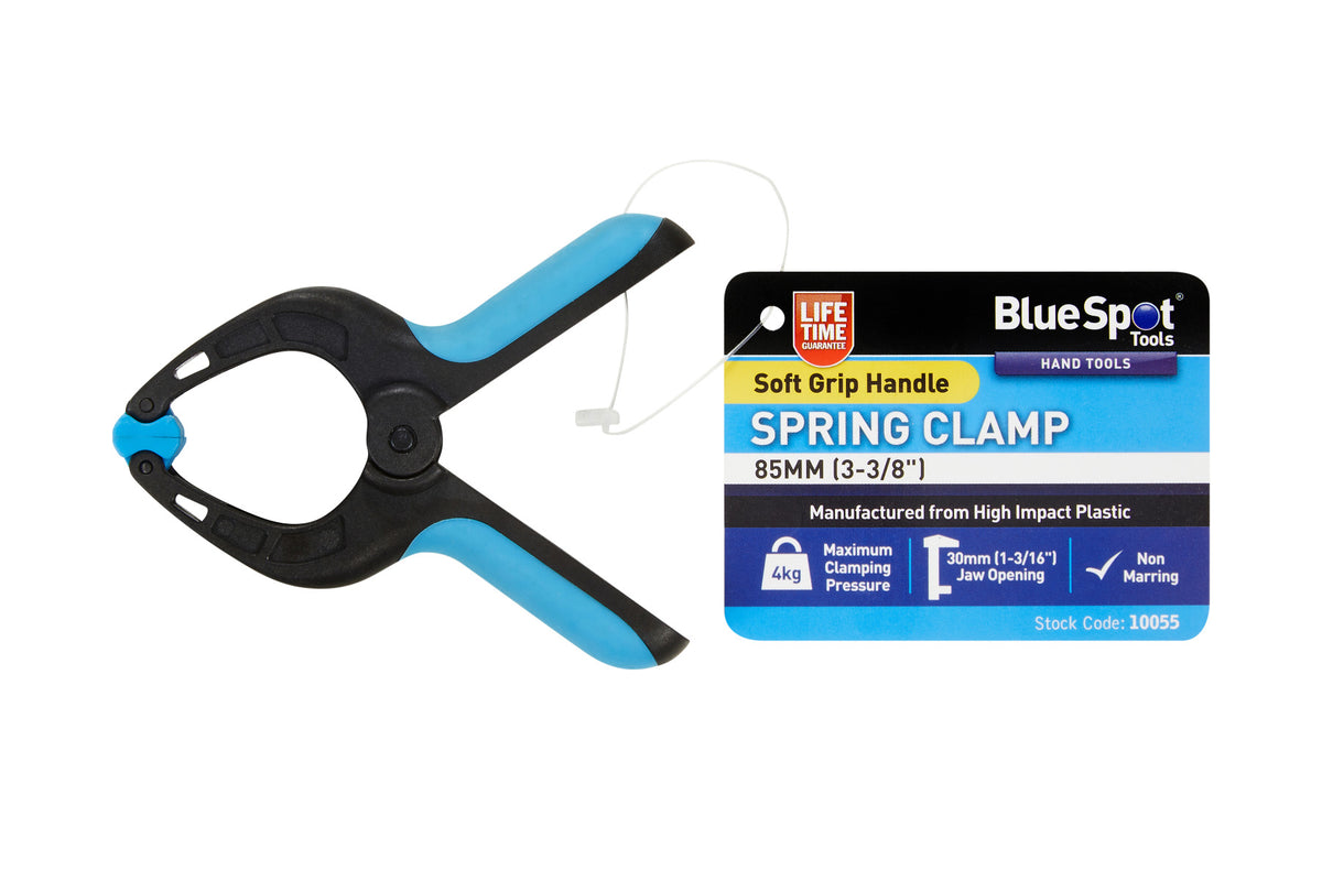 Blue Spot Tools 85mm (3-3/8") Spring Clamp