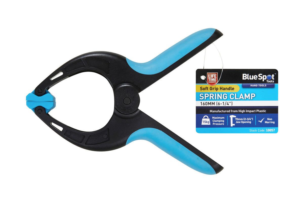 Blue Spot Tools 160mm (6 1/4") Spring Clamp