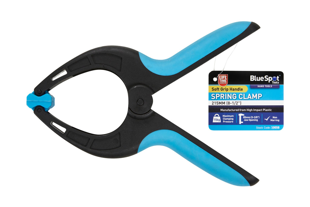 Blue Spot Tools 215mm (8 1/2") Spring Clamp