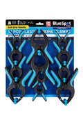 Blue Spot Tools 12 PCE Plastic Spring Clamps (85-160mm) (3 1/2"-6 1/2")