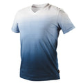 NEO TOOLS Shaded T-shirt DENIM, size XXL — 81-602-XXL