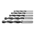 GRAPHITE Wood drill set: 4, 5, 6, 8, 10 mm, 5 pcs — 54T574