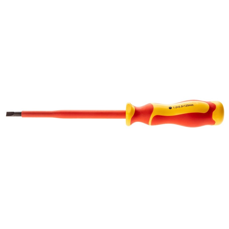 NEO TOOLS Screwdriver slotted 1000V, 1 x 5.5 x 125 mm — 04-153