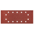 GRAPHITE Sanding paper 115 x 280 mm, K60, 5 pcs., with holes — 55H729