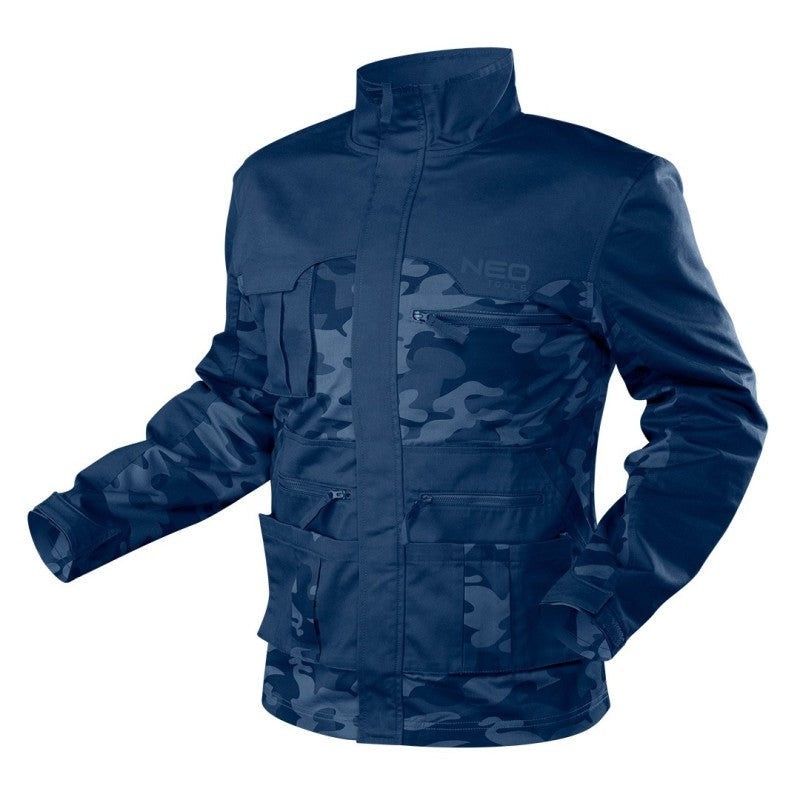 NEO TOOLS Work sweatshirt CAMO Navy, size M — 81-213-M