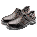 NEO TOOLS Safety sandals S1 SRC, leather, size 46 — 82-077