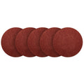 GRAPHITE Velcro-backed sanding discs 150 mm, P100, 5 pcs, without holes — 58T174