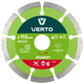 VERTO Diamond disc 115mm, segmented — 61H3S1