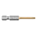 GRAPHITE Scredriver bit TX10, 50mm, 1/4" — 57H984