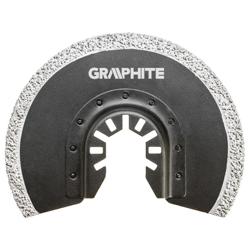 GRAPHITE HM carbide half-circle blade for ceramic, 85 mm — 56H004