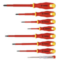 TOPEX Screwdrivers 1000V, set 8 pcs — 39D674