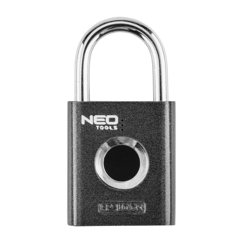 NEO TOOLS Fingerprint padlock — 85-000