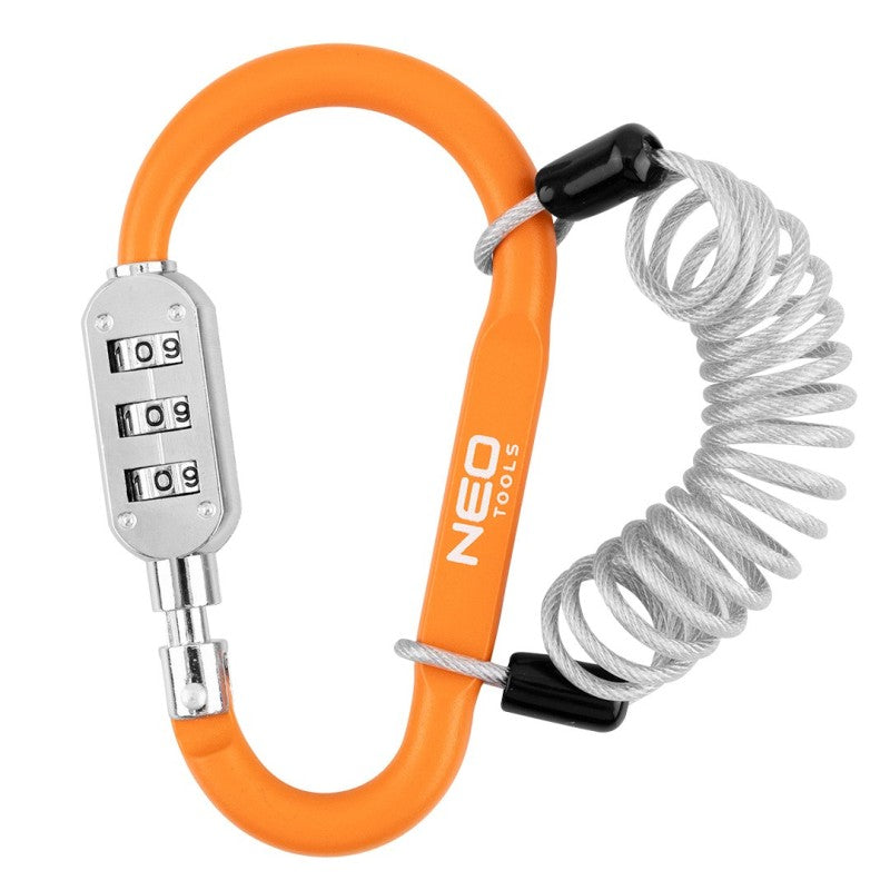 NEO TOOLS Carabiner clasp-code 110×62×12mm — 85-003