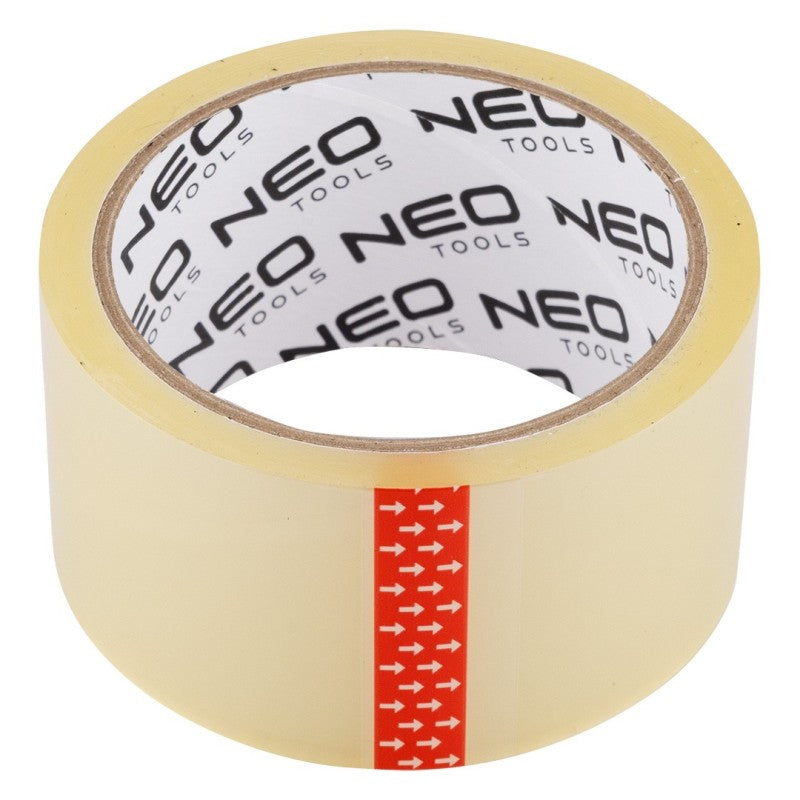 NEO TOOLS Transparent packing tape 50 mm x 50 m — 56-059