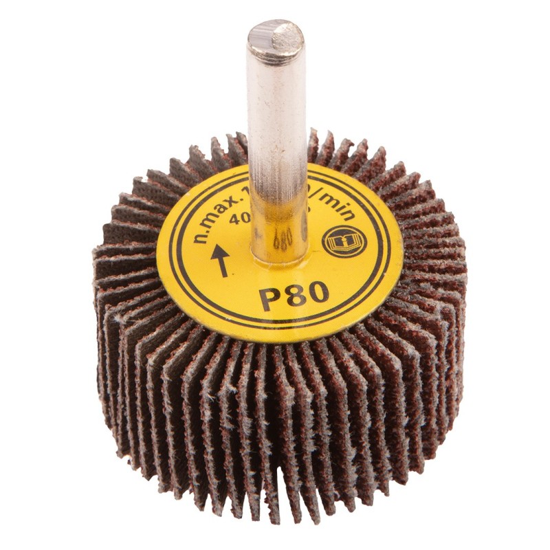 NEO TOOLS Flap wheel, 40 x 20 mm, K80 — 55-756