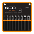 NEO TOOLS Set of 9 punches, diameter 2.5-10 mm, oxford pouch — 33-095