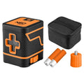 NEO TOOLS Crossed laser 15 m, green, case — 75-146