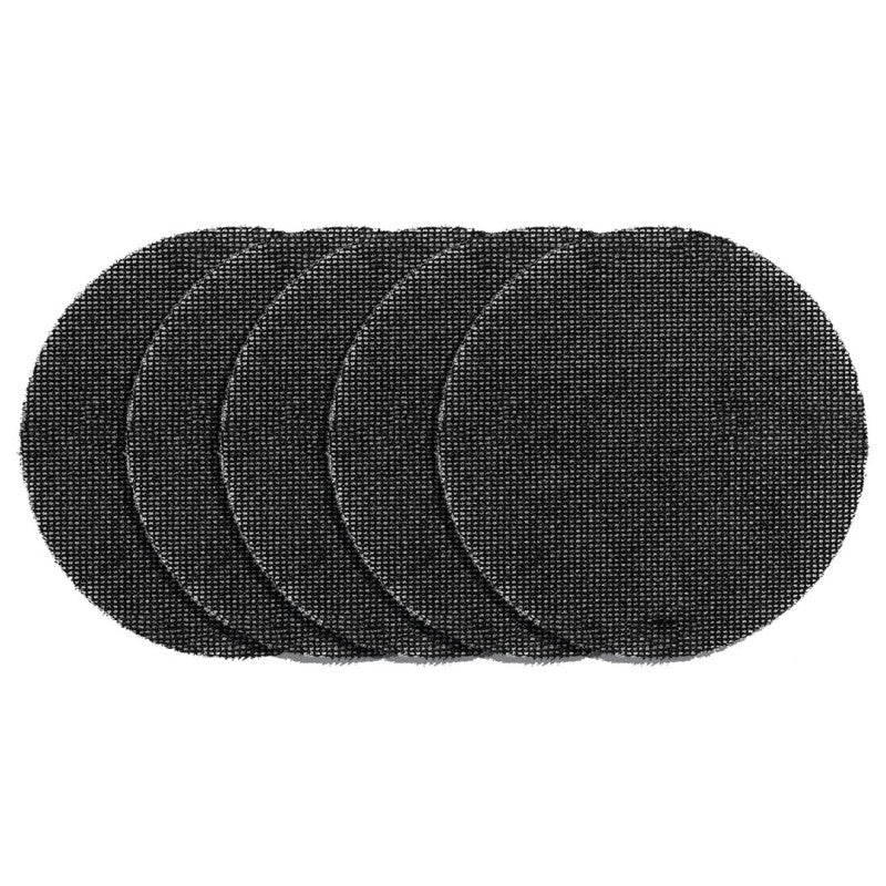 NEO TOOLS Velcro-backed sanding grid 180 mm, K80, 5 pcs for sander 59G263 — 54-026
