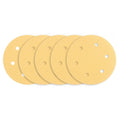 NEO TOOLS Velcro-backed sanding paper 225 mm, K120, 5 pcs, with 6 holes for sander 59G264, 59G265 — 54-030