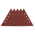 NEO TOOLS Velcro-backed sanding paper K120, triangular with 12 holes, 5pc for sander 59G264 — 54-033