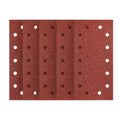 NEO TOOLS Velcro-backed sanding paper 115 x 230 mm, P180, 5 pcs, with 14 holes — 55-725