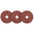 NEO TOOLS Fibre sanding discs 125, K120, 3 pcs. — 55-859