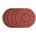NEO TOOLS Velcro sanding discs 150 mm, P100, 5 pcs, with 8 holes — 55-948