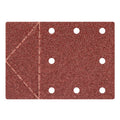 NEO TOOLS Sanding paper 115 x 160 mm, with 8 holes, tear-off perforation, velcro, P40, 3 pcs. — 55-812