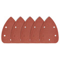 NEO TOOLS Velcro-backed sanding papers, iron 102 x 140 mm, P60, 5 pcs, with 5 holes for sander 59G335 — 57-822