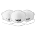 NEO TOOLS Disposable dust respirator FFP2, 3 pieces, CE — 97-302