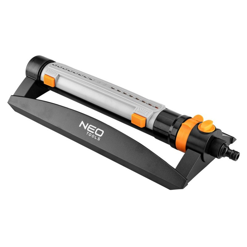 NEO TOOLS Oscillating sprinkler, spray area 15x19m, 18 nozzles, jet strength control — 15-773