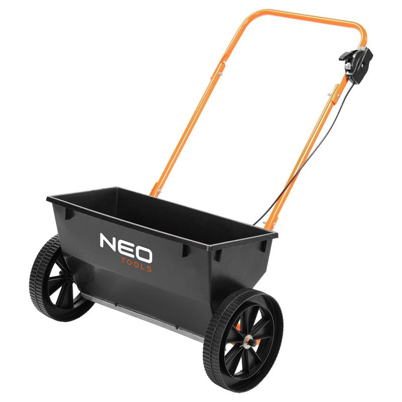 NEO TOOLS Garden seed drill for fertiliser, sand, seeds 25L, capacity 23 kg — 15-717