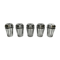 PROXXON ER 20 collet set for FF 500/BL, 2.4 to 5.0mm (5-piece)