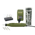 PROXXON Engraving kit with GG 12, mains adaptor and trial glass