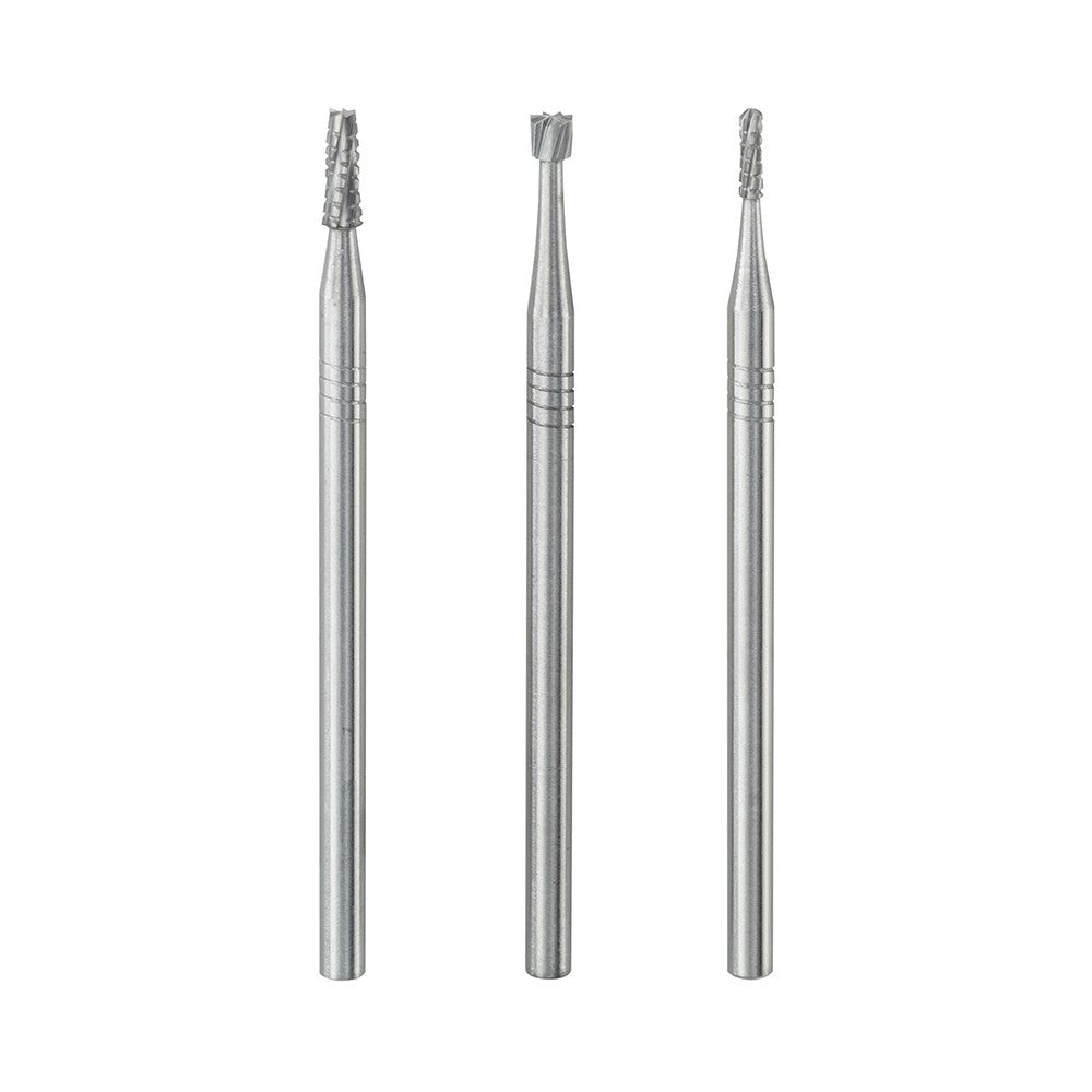 PROXXON Tungsten carbide millers, different shapes, 3 pcs.