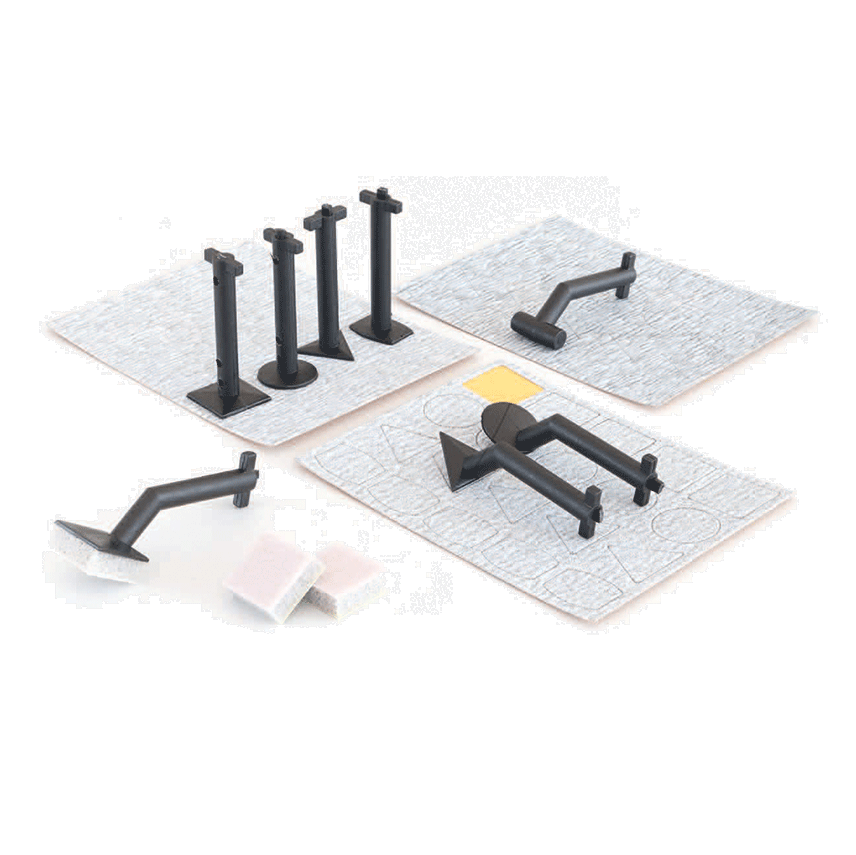 PROXXON Flexible sanding pads fine (2 sheets)