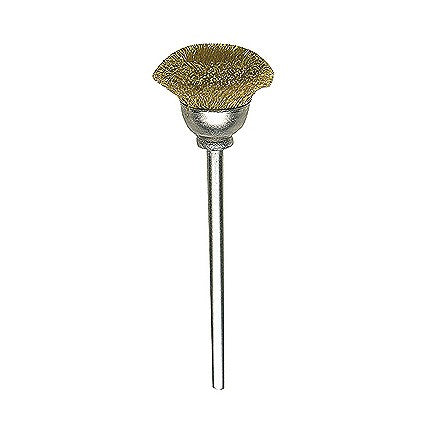Brass wire cone brush 13mm 2pcs. Proxxon
