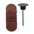 PROXXON Sanding pad 18 mm, with each 5 sanding discs 120 + 150 grit