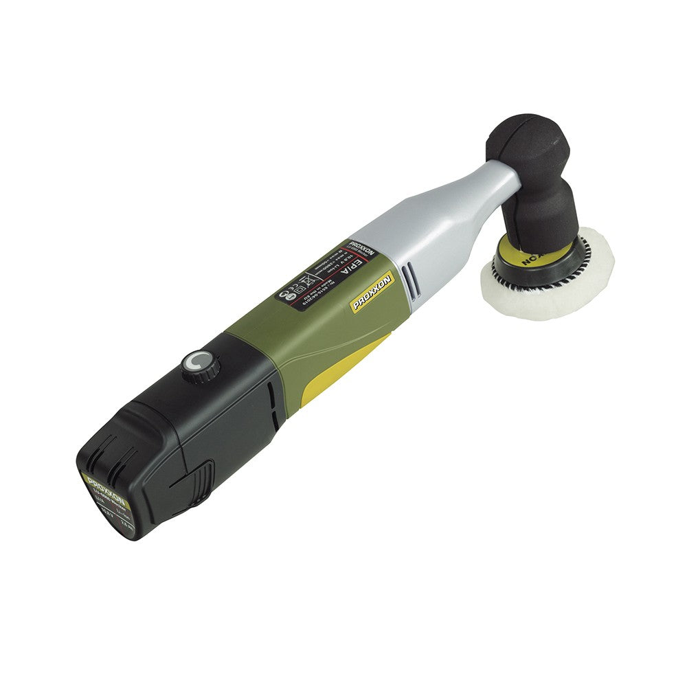 PROXXON Cordless random orbital polisher EP/A, incl. rapid charger + lithium-ion battery
