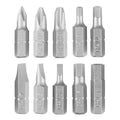 GRAPHITE Bit set SL3/5/7, PH1/2/3, H3/4/5/6 x 25 mm, 10 pcs. — 56T514