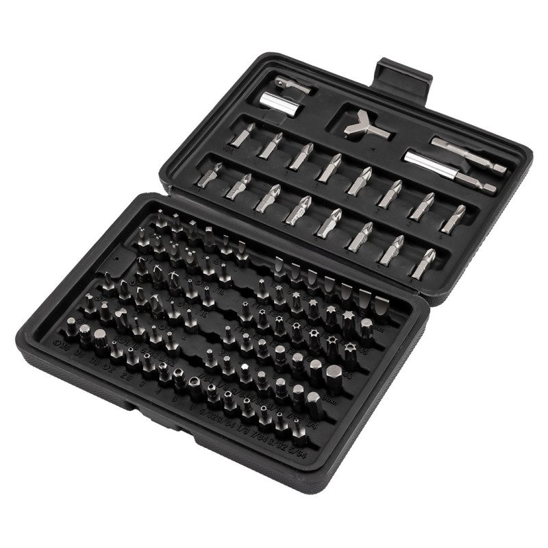 GRAPHITE Bit set 25 mm, with magnetic holder 60 mm, 100 pcs. — 56T515