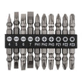 GRAPHITE Set of reversible bits SL4/5/6/7, PH1/2/3, PZ1/2/3 x 65 mm, 10 pcs. — 56T517