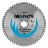 GRAPHITE Circular saw blades with HM tips, 216 x 30 mm, 60 teeth, universal — 55H547
