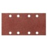 GRAPHITE Sanding paper, velcro 93 x 185 mm, K60, 5 pcs, with holes — 55H737