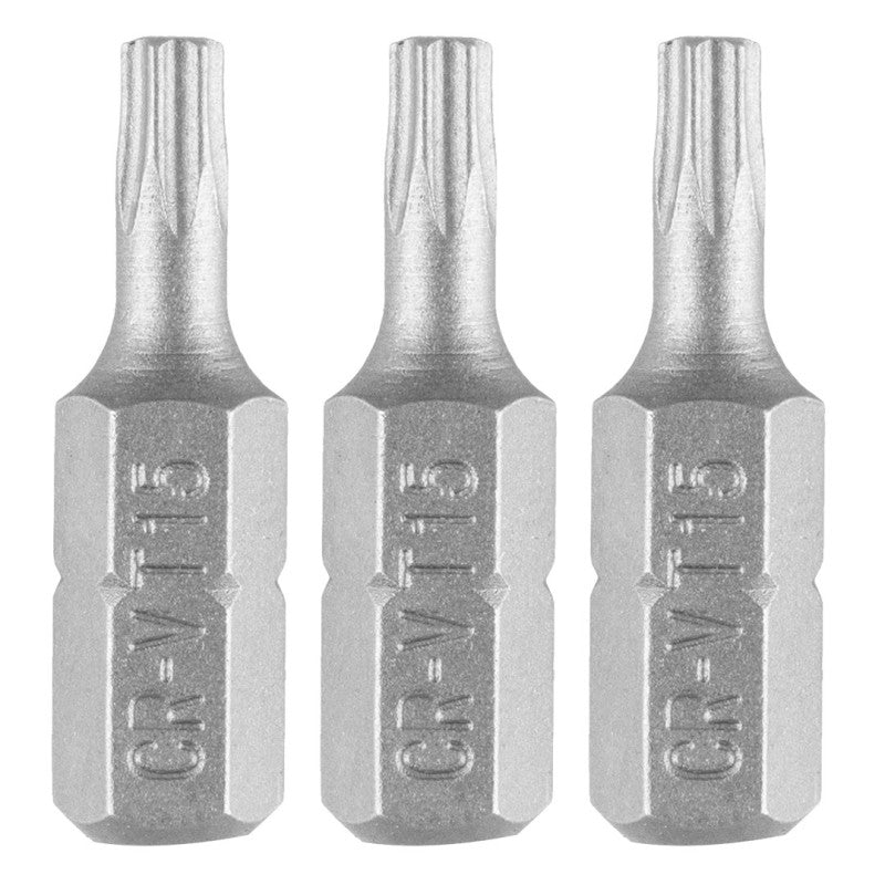 GRAPHITE Torx bits T15 x 25 mm, 3 pcs — 56T523