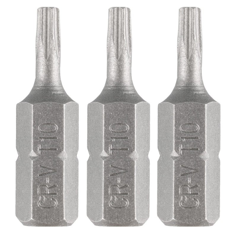 GRAPHITE Torx bits T10 x 25 mm, 3 pcs — 56T524